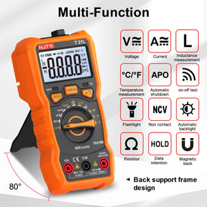Multimètre Numérique Professionnel True RMS 6000 Points - Auto/Manuel AC/DC – photo 6/10