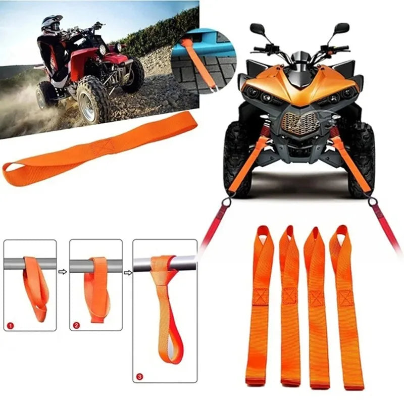 Boucles d'arrimage souples pour Harley - vue 1