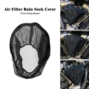 Chaussette de pluie noire pour filtre à air pour Harley Touring Softail 114 117 - vue 13