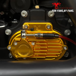 Couvercle latéral de boîte pour embrayage hydraulique Harley Touring - vue 6