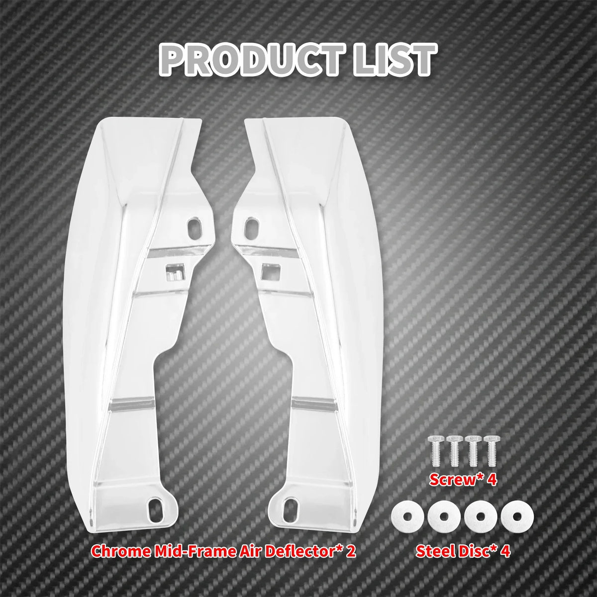 Anneaux de Finition Type Visière pour Clignotants Plats (2 pièces) - Harley-Davidson Touring, Softail FL, Road King – photo 9/15