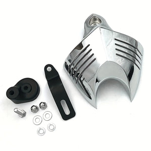 Cache de klaxon aluminium pour Harley Big Twin - vue 5