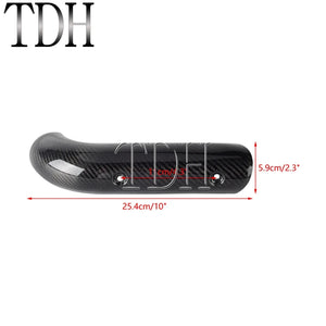 Cache de protection thermique en fibre de carbone pour échappement - Harley-Davidson Pan America 1250 2021-2026 – photo 6/6