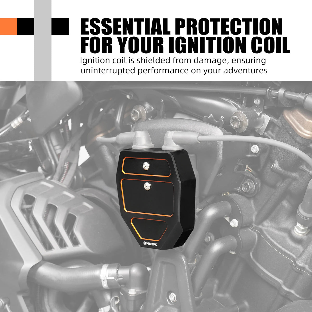 Protection de Bobine d'Allumage (Ignition Coil Guard) Aluminium - Harley-Davidson Sportster S & Pan America 1250 – photo 2/8