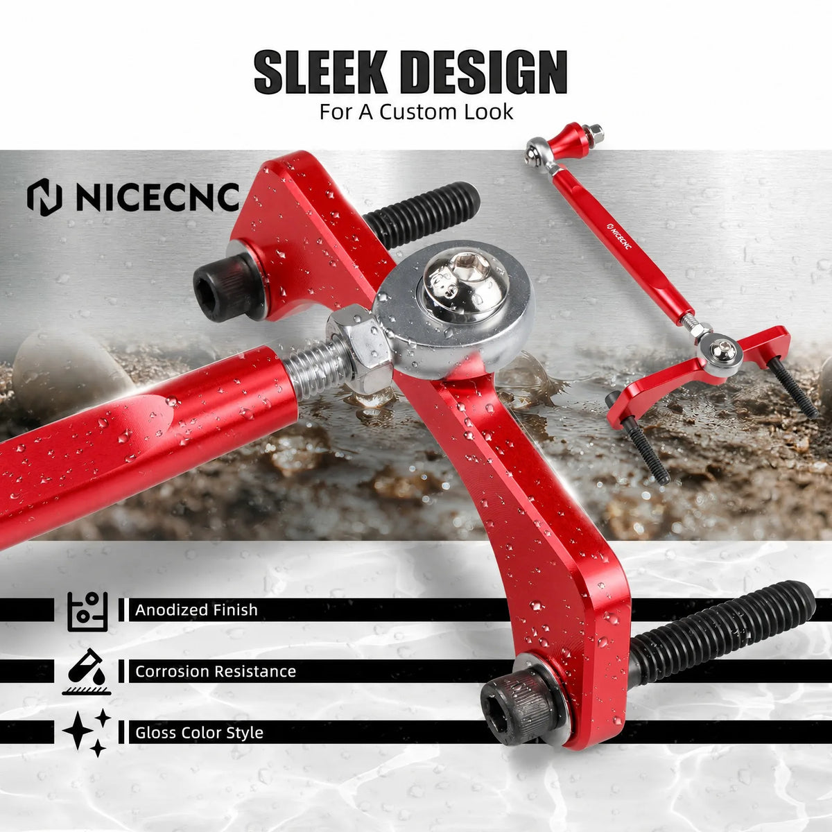 Stabilisateur de cadre NICECNC pour Harley Touring M8 (2017+) Road Glide, Road King, Street Glide – photo 5/9