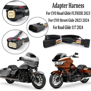 Adaptateur de Faisceau Tour-Pak 12 vers 6 Broches pour Harley CVO Road Glide, CVO Street Glide – photo 1/11