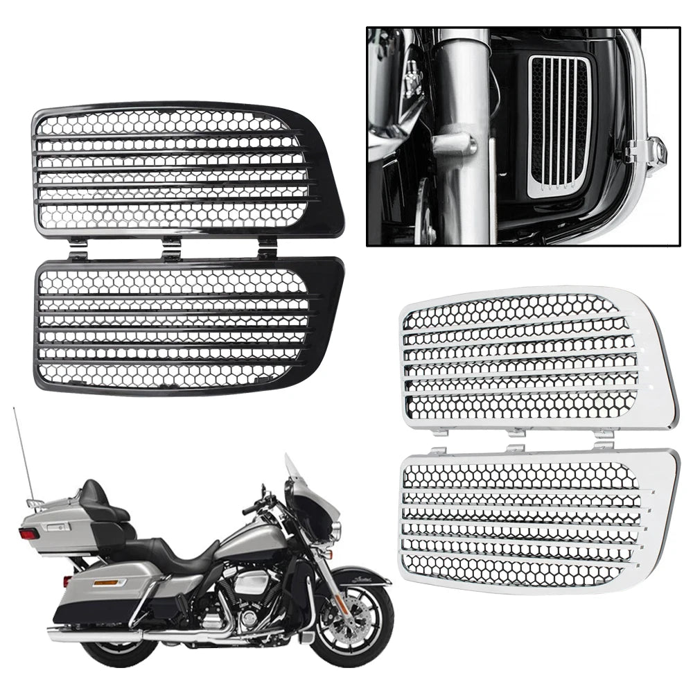 Grille Inférieure de Radiateur (Bas de Carénage) - Harley-Davidson Touring FLHTK, FLHTKL, FLHTKSE, FLTRU, FLTRK, FLTRUSE, FLHX 2014-2020 – photo 1/8