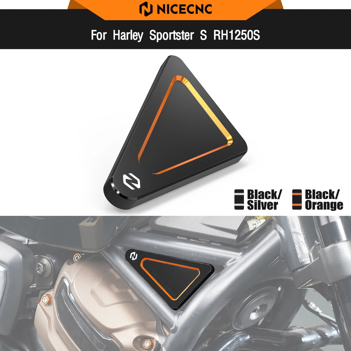 Cache Latéral Droit de Cadre CNC pour Harley Sportster S, Nightster RH975 – photo 1/8