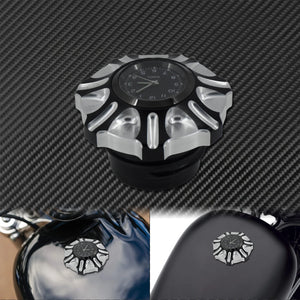 Bouchon de Réservoir avec Horloge Intégrée - Harley-Davidson Sportster, Dyna, Softail, Touring – photo 9/9