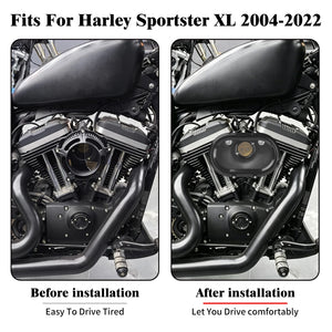Filtre à air avec anneau décoratif rouge pour Harley-Davidson Sportster - vue 2