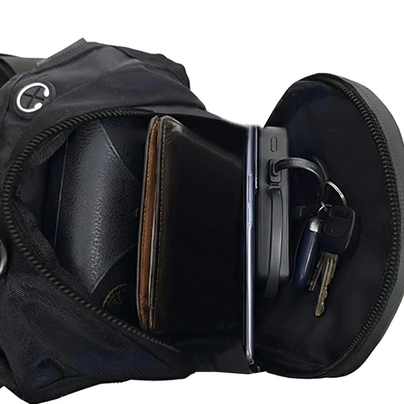 Sacoche de Cuisse Moto Étanche Sac Banane Biker - vue 4