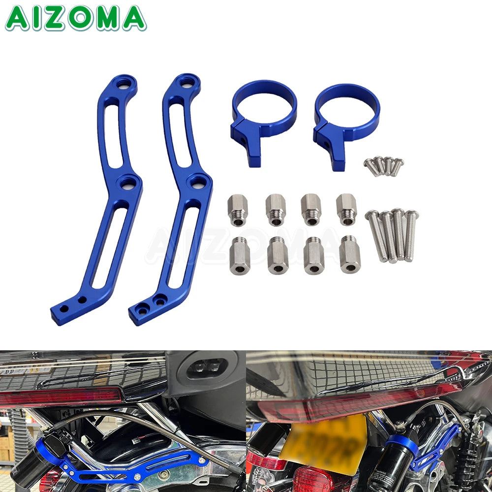 Amortisseur arrière pour Harley-Davidson Touring (2014 et modèles ultérieurs), amortisseurs Ohlins HD 044 et Legends Revo – photo 16/16