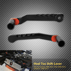 Leviers de Sélecteur Talon/Pointe avec Repose-Pieds - Harley-Davidson Softail, Touring, Trike – photo 12/14