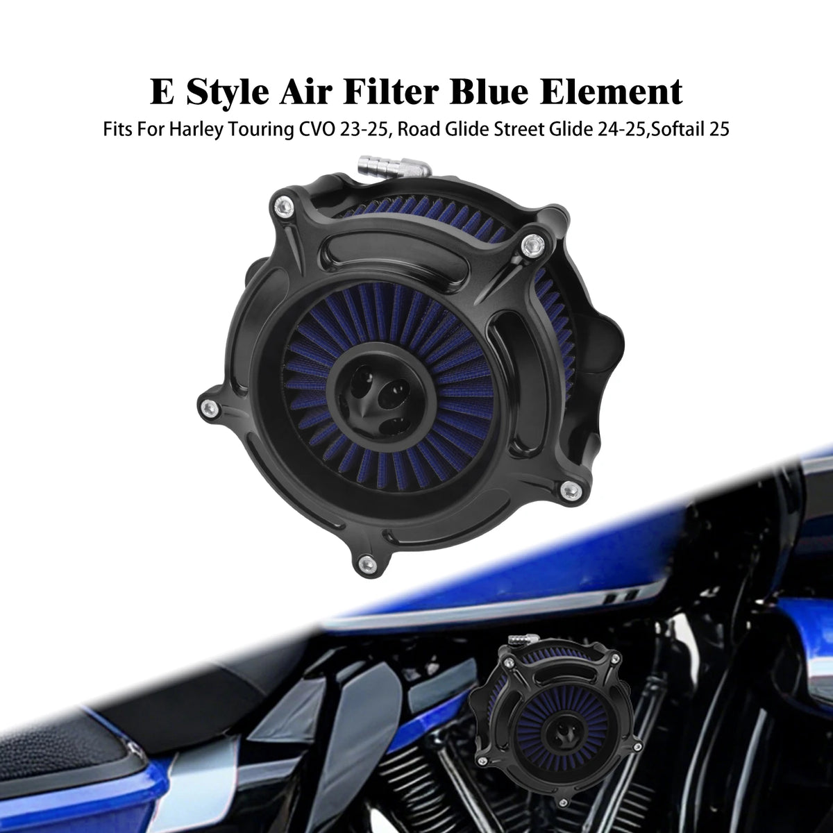 Filtre à Air Sport (Air Cleaner) - Harley-Davidson Touring CVO/Road Glide/Street Glide 2023-2025 & Softail 2025 – photo 16/20