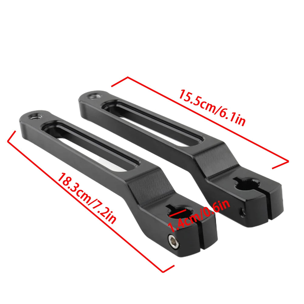 Bras de sélecteur talon-pointe pour Harley Touring - vue 3
