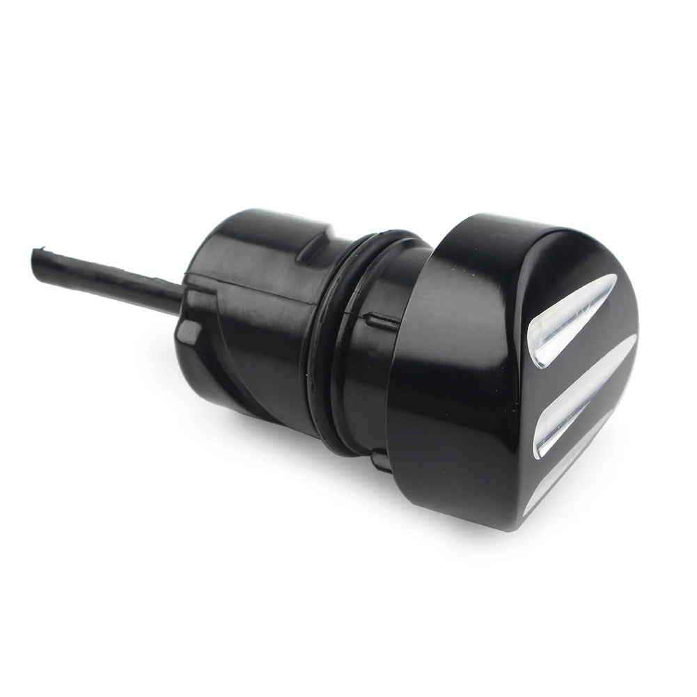 Bouchon-jauge à huile chromé pour Harley Sportster XL883 - vue 5