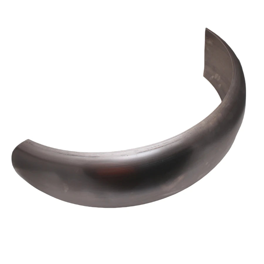 Garde-boue arrière rond noir pour moto chopper et bobber - vue 4