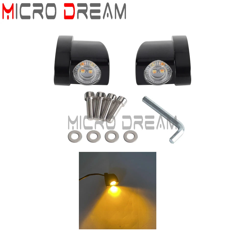 Clignotant LED de montant de garde-boue pour Harley - vue 10