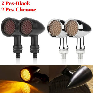 Clignotant LED obus à grille pour Harley Touring Softail Dyna - vue 7