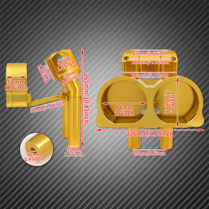 Risers de Guidon Réglables avec Support Instruments - Harley-Davidson Touring Road Glide 2015-2023 – photo 6/9