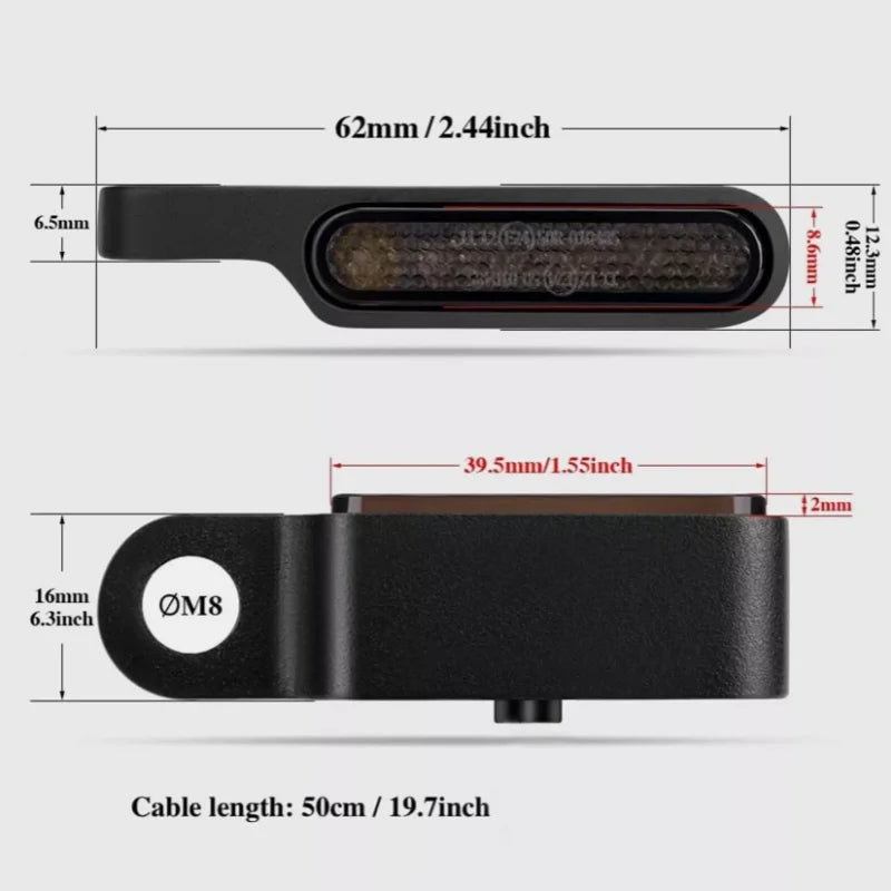 Mini clignotant LED séquentiel pour Harley Touring - vue 6
