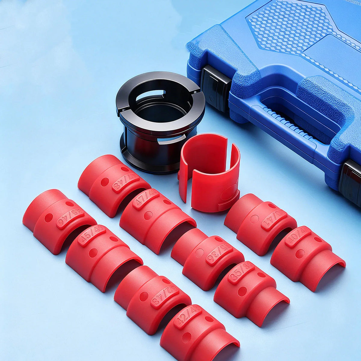 Kit d'outils pour joints spi de fourche de moto - vue 3