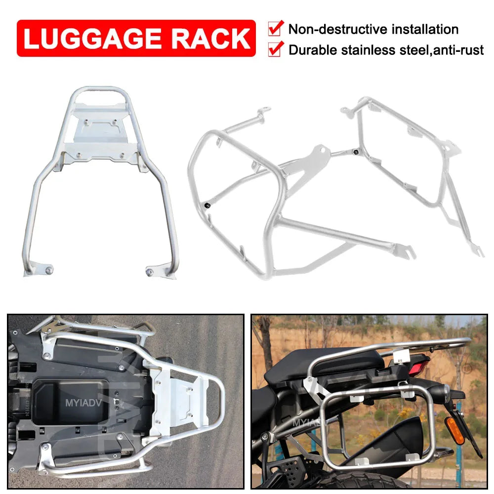 Porte-Bagages et Support Top Case pour Harley Pan America 1250 S - vue 1