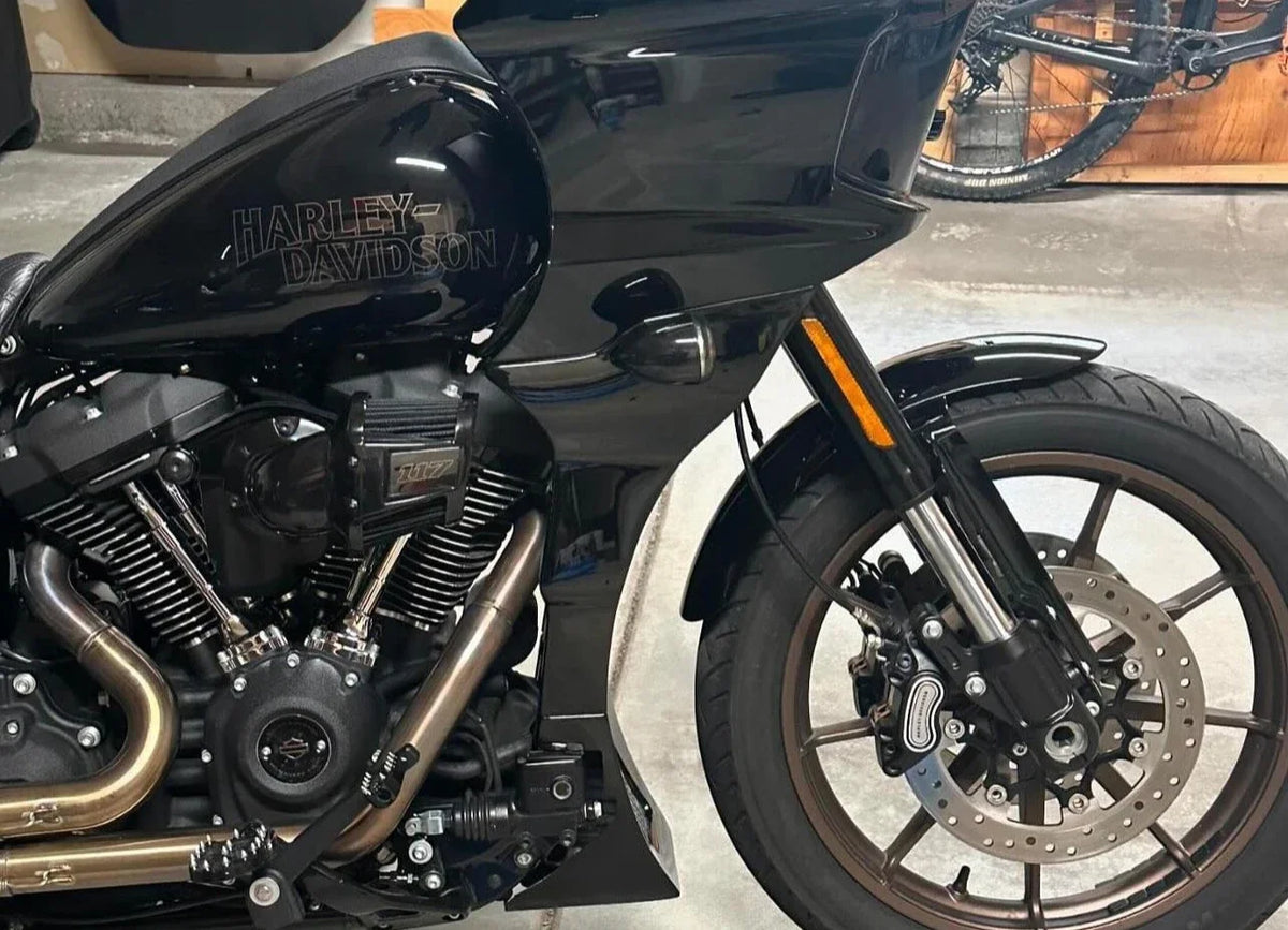Spoiler de Carénage Noir pour Harley Softail Low Rider ST, Low Rider El Diablo 2025+ – photo 5/8