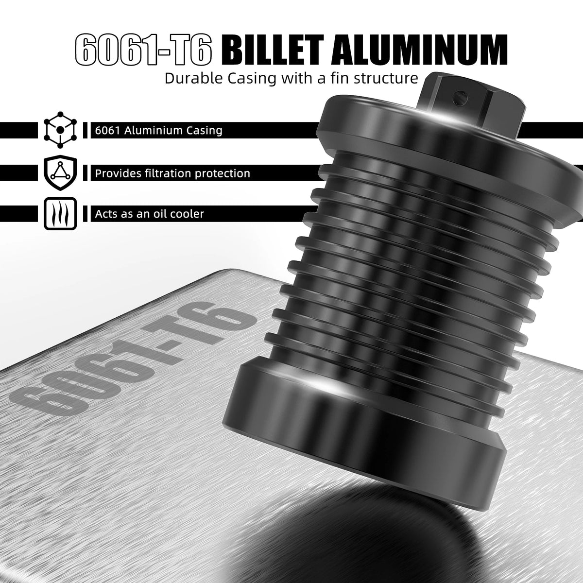 Kit filtre à huile réutilisable pour Harley Softail - vue 4