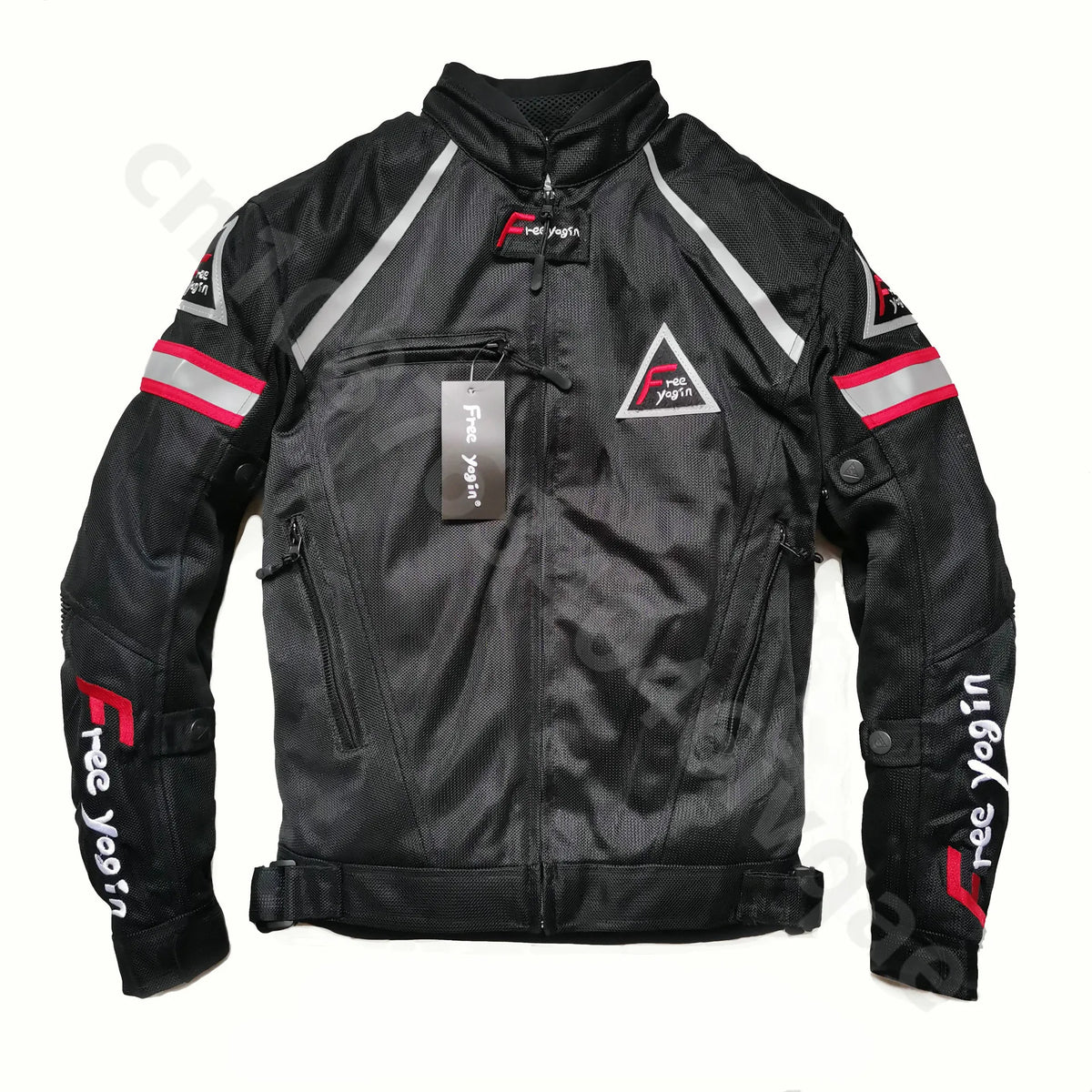 Blouson moto homme respirant, protections amovibles - vue 5