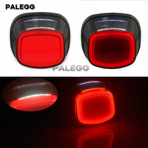 Feu arrière LED profil bas pour Harley Touring - vue 1