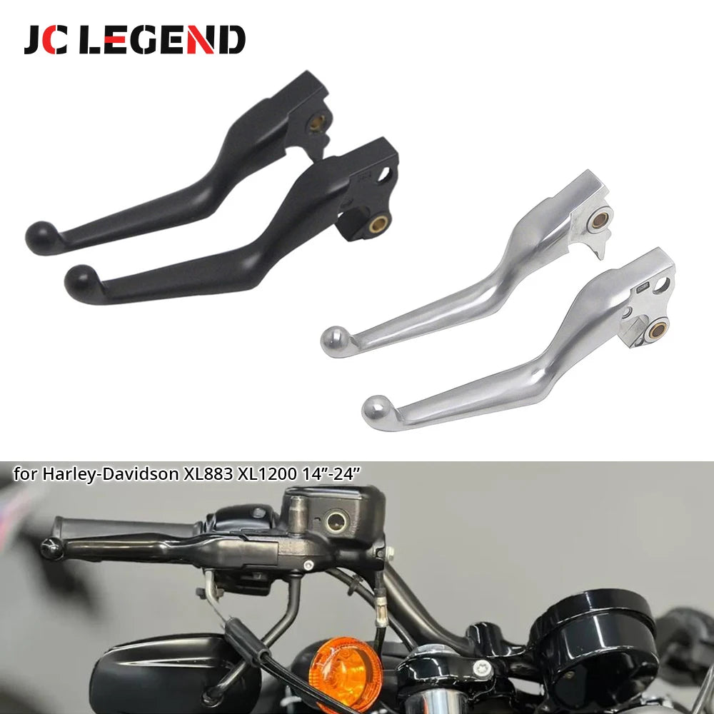 Leviers de frein et d'embrayage pour Harley-Davidson Sportster Iron 883, 1200 et Forty-Eight 2014-2024