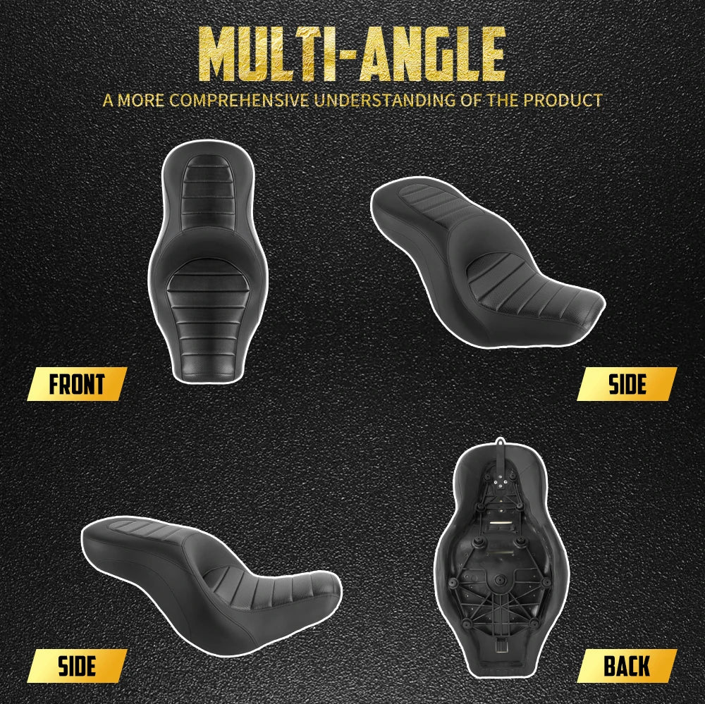 Selle Biplace Conducteur/Passager - Harley Softail Sport Glide, Low Rider, Low Rider S, Low Rider ST 2018-2024 – photo 2/8