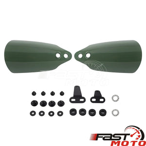 Paire de protège-mains noirs pour guidon de moto Harley-Davidson Dyna - vue 14