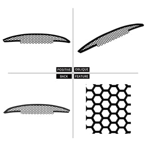 Grille de ventilation noire pour carénage de moto Harley-Davidson Road Glide - vue 4