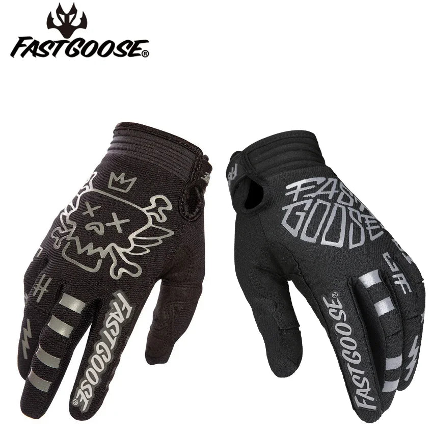 Gants moto été doigts longs - vue - vue 18