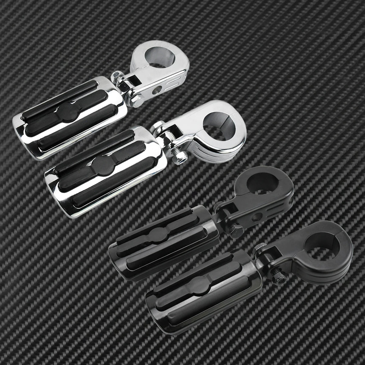 Repose-Pieds Highway 32mm pour Barre de Garde - Harley-Davidson Touring, Sportster, Softail – photo 2/12