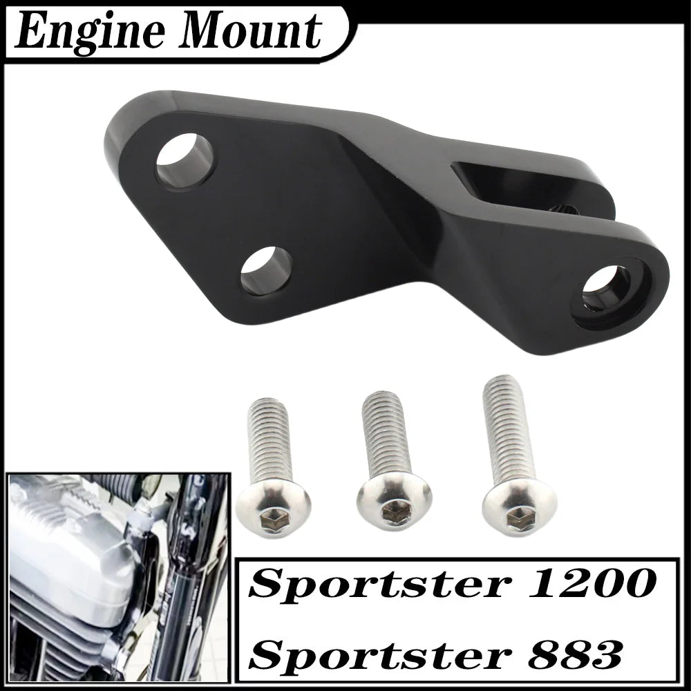 Lot de 3 supports moteur en aluminium - Harley-Davidson Sportster 883/1200 – photo 7/14