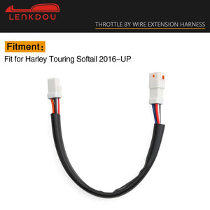 Rallonge de faisceau de guidon pour Harley Touring - vue 3