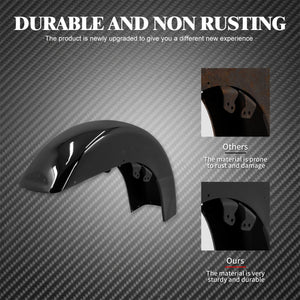 Garde-boue Avant Enveloppant 17 pouces en Acier - Harley-Davidson Touring Road King, Electra Glide, CVO 2014-2023 – photo 5/7