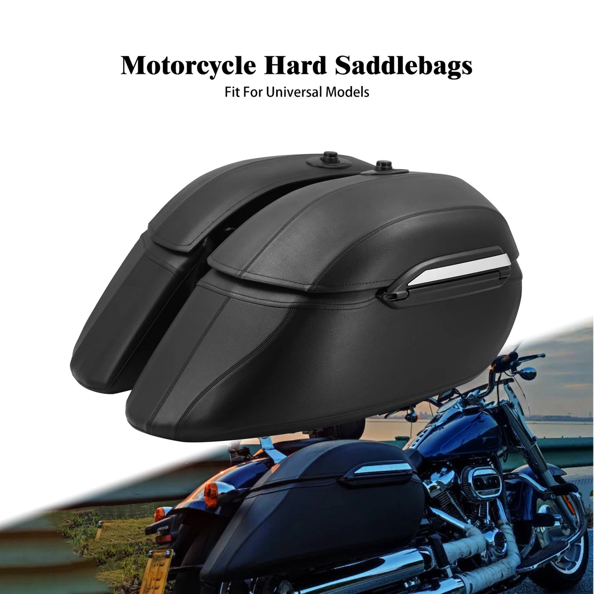 Top case ou sacoches latérales arrière étanches pour Harley, Yamaha, Honda, BMW, Kawasaki - vue 7