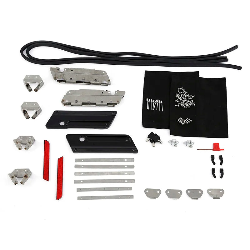 Kit de quincaillerie loquets et charnières pour sacoches rigides Harley Touring - vue 2