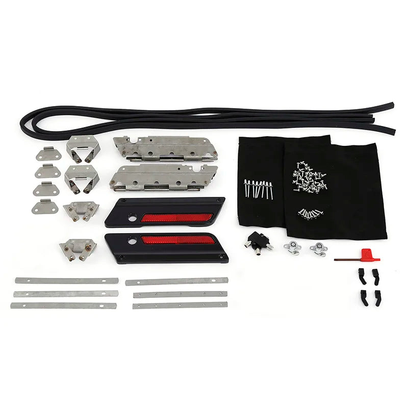 Kit de quincaillerie loquets et charnières pour sacoches rigides Harley Touring - vue 3