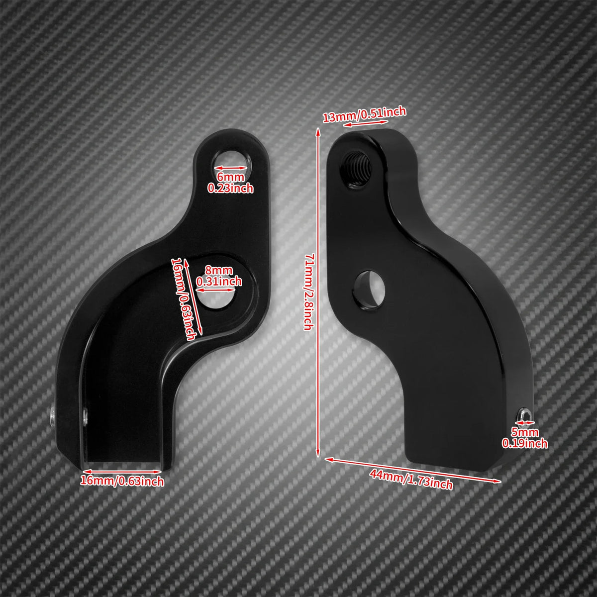 Support d'Assistance au Passage des Vitesses en Aluminium - Harley-Davidson M8 Touring & Softail – photo 4/8