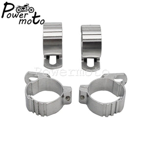 Colliers de fourche pour bulle Harley Dyna Sportster - vue 5
