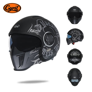 Casque moto modulable homme, vue de trois quarts - vue 9