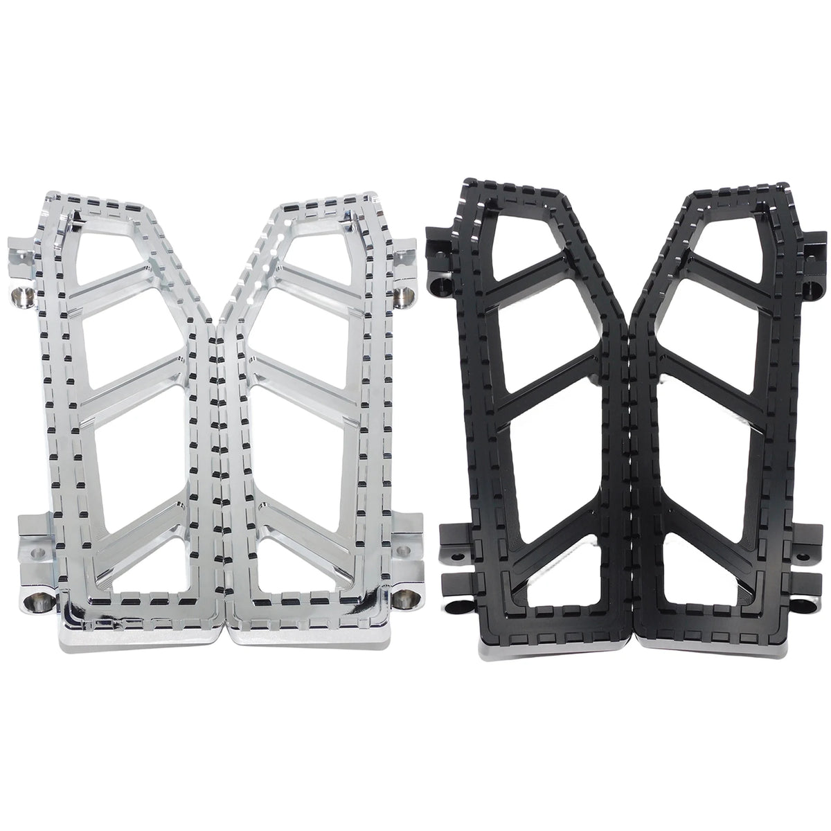 Repose-pieds et pontet de sélecteur antidérapants pour Harley-Davidson Softail, Dyna, Touring & Road King – photo 4/16