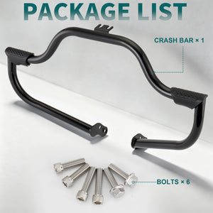 Barre de Protection Moteur avec Repose-Pieds (Crash Bar) - Harley-Davidson Sportster XL 1200/883 2004-2022 et XR 2008-2013 – photo 6/6