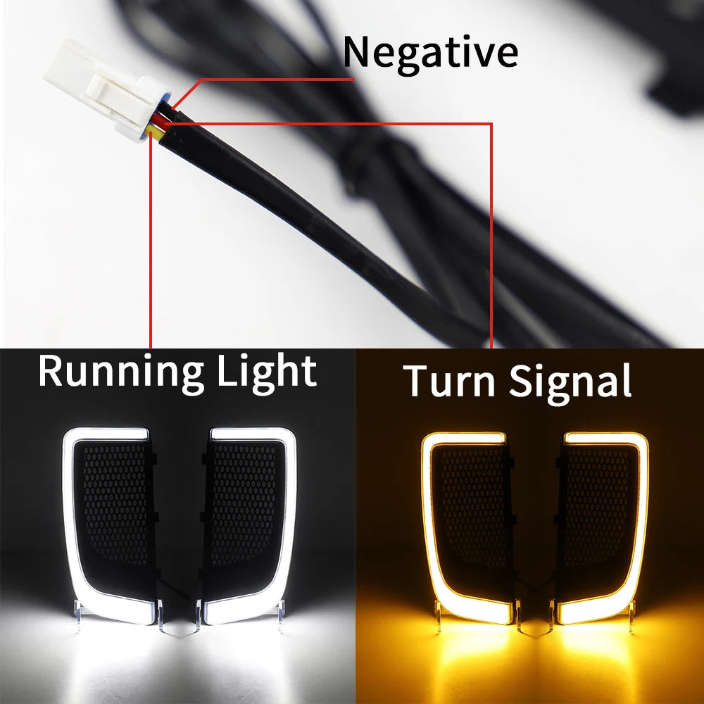 Grille de carénage bas argentée avec LED intégrée sur une Harley-Davidson Touring - vue 3