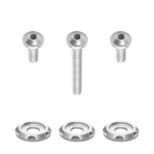 Vis de pare-brise colorées en aluminium pour Harley Touring - vue 12